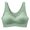 Green, variant on Xijirk Women Scalloped V Neck Wireless Bra Seamless Padded Wide Strap Comfort Sleep Bralette for Everyday Home Wear,Green,S
