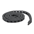 thumbnail image 4 of Cadena portacables para máquina CNC, cadena portacables de plástico negro, cadena portacables de nailon, cadena portacables con conector de extremo, artesanía excepcional, 4 of 8