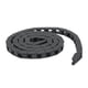 thumbnail image 4 of Cadena portacables de plástico Nikou negra con conector de extremo 1 metro, 4 of 9