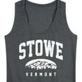 thumbnail image 3 of Instant Message - Stowe Vermont - Women's Racerback Tank Top, 3 of 6