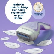 Schick Intuition Pure Nourishment 4-Blade Womens Razor Handle Plus 2 Refills