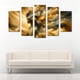 thumbnail image 2 of Cuadro decorativo para sala, recamara, Abstracto Mujer Cabello Nubes, elegante, moderno, minimalista, Set de 5 piezas, 2 of 5