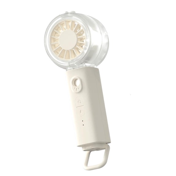 ZELVINN Portable Handheld Cooling Fan Rechargeable High Speed Handheld Fan with Misting Function for Outdoor Offices Makeup