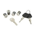thumbnail image 2 of Dickly Car Roof Rack Lock Core Kit with Key Fixed Lock Cylinders for Bike Rack Type A, 2 of 9