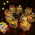 thumbnail image 5 of YIMWNYI Christmas Gift Box String Lights, Decorative LED Colorful Lights, Festive Holiday Décor, Indoor Outdoor Decoration, Christmas Party Lights, Multicolor Gift Box Lights, 5 of 6