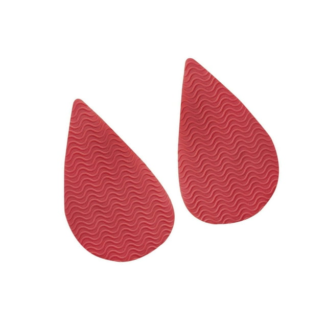 Non Slip Shoe Pads Self Adhesive Rubber for High Anti Slip Sole Stickers Heels Tip Head Red