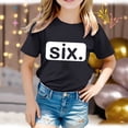 thumbnail image 4 of Chemises pour Adolescentes Filles Manches Courtes Imprimés T-Shirt Tendance Fans Cadeau Hauts, 4 of 6