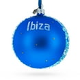 thumbnail image 3 of Beach at Ibiza, Spain Glass Ball Christmas Ornament 4 Inches, 3 of 5