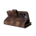 thumbnail image 6 of Allytechgroup Case for iPhone 13 Pro with Credit Card Slot, PU Leather Phone Flip Wallet with Shoulder Strap RFID Blocking Shockproof Back Cover for  iPhone 13 Pro, Brown, 6 of 10