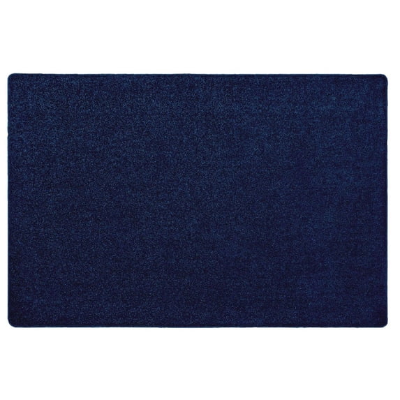 MyPerfectClassroom Premium Solid Carpet 6' x 9' Dark Blue
