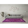 thumbnail image 3 of Ahgly Company Indoor Rectangle Persian Purple Traditional Area Rugs, 7' x 10', 3 of 4