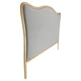 thumbnail image 5 of Creative Co-Op Oak & Linen Twin Size Headboard, 5 of 11