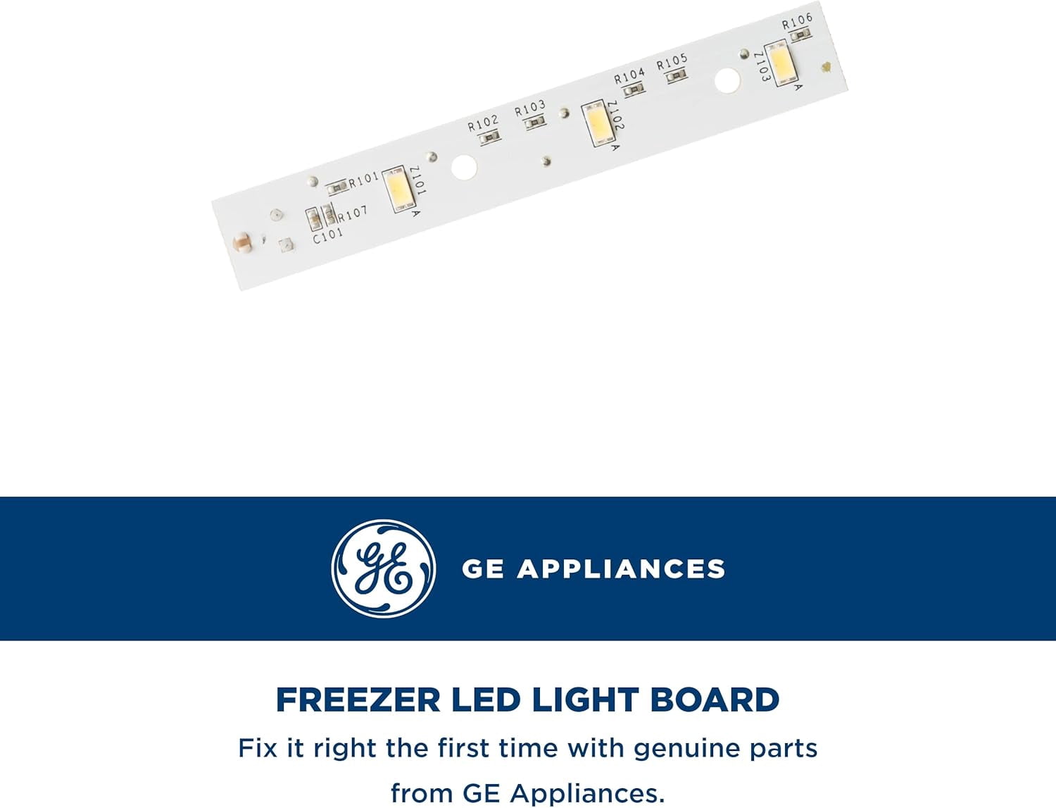 GE WR55X26671 Refrigerator Light Board Genuine Original Equipment Manufacturer (OEM) Part