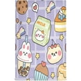 thumbnail image 2 of Dreamtimes Soft Absorbent Reusable Kitchen Towels, Set of 6|28x18 in, Cute Sticker Cartoon Dining Kitchen Living Room Tea Towels Dish Towels Decorative Towels, 2 of 7