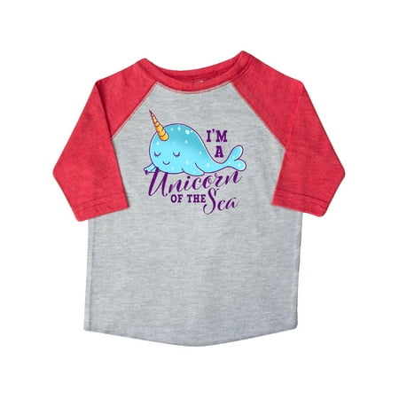 

Inktastic Cute Narwhal I m a Unicorn of the Sea Gift Toddler Toddler Girl T-Shirt