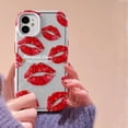 thumbnail image 2 of Carcasa A1 Plus Redmi Note 11 10 9 3 10C 9T 9A 9C Poco X3 3 En 1 Funda Para Teléfono Lápiz Labial Ilustración Suave TPU Anti-Caída Protección Trasera Gao Jiahui unisex, 2 of 2