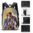 thumbnail image 3 of Science fiction heroes Backpack Young Scholar Set Developmental Bookbag with Healthy Lunch Solution, 3 of 5