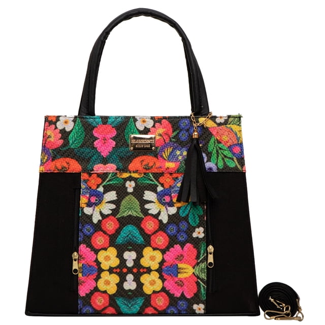 Bolsa Yute Para Dama FANA Emiliana Color Negro Fashions Es Para Ti, M3976!!