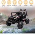 thumbnail image 4 of ThunderBolt 12V Kids Ride on Car, Electric Off-Road UTV Truck for Kids with Upgraded Battery for 2H, 2.4G Remote Control, Anti-Collision Bar, grippy tires,4-Wheel Suspension Ride on Car Kid UTV, 4 of 20