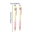 thumbnail image 2 of Lunxisen 4 Pcs Stylus Pen Retractable Ballpoint for Touch Screens Office Writing Smooth Ink Professional Business Note Taking Tablet Compatible(2ml), 2 of 8