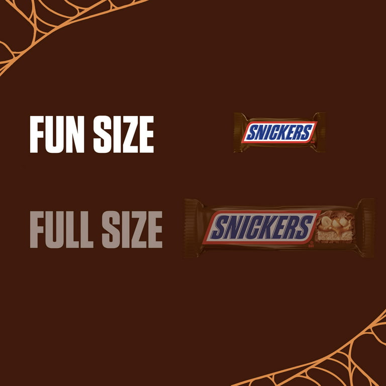Customer Reviews: Snickers Spooky Chocolate Bars Fun Size Halloween Candy,  18.71 oz - CVS Pharmacy