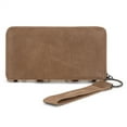 thumbnail image 6 of Wrangler Wristlet Wallet Western Wallets for Women Aztec Knitted Womens Wallet Large Capacity Ladies Wallet RFID Clutch Purse Credit Card Holder for Women, Khaki, 6 of 8