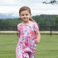 thumbnail image 6 of Gerber Baby & Toddler Girl Super Soft Short Sleeve Dress, Sizes 12 Months - 5T, 6 of 8