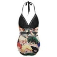 thumbnail image 6 of Anime Character My Hero Academia Women's Swimwear Strap One Piece Backless Tummy Control V Neck Swimsuit Summer Beach Vacation Bathing Suit, 6 of 7
