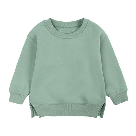 

Funny Shirts for Kids 9-12 Months Kids Toddler Baby Girl Fall Winter Clothes Solid Long Sleeve Turtleneck Knit Sweater Dress Knitted Pullover Dresse B-Green