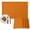 Yellow, Orange, variant on Burnt Orange Placemats Set of 2, Country Modern Farmhouse Solid Fall Orange Washable Wipeable Table Mats for Dining Tables, Indoor Outdoor Kitchen Place Mats for Holiday Party Table Decor