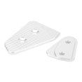 thumbnail image 3 of Brake Peg Extender, Simple Installation Aluminum Alloy Durable 2pcs Brake Pedal Enlarge  Replacement For G310GS G310R F750GS F850GS For Motorcycle Black,Silver, 3 of 8