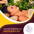 thumbnail image 2 of Capó de pelo ancho de ala de bronceado cabeza bufanda tapa durmiente moda suavidad sombrero turbans cabeza cubierta de pelo envolturas para las mujeres durmiendo blanco Scienceny AP008211-10, 2 of 6