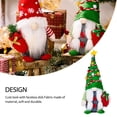 thumbnail image 4 of Naiovety Navidad muñeco sin rostro Adorable reutilizable decorativo niños Festival juguete hogar Oficina dormitorio ornamento suministros Kits de decoración para fiestas Mujer Naiovety HA069295-02, 4 of 6