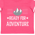 thumbnail image 4 of Inktastic Ready for Adventure Hiking Camping Boys or Girls Toddler T-Shirt, 4 of 5