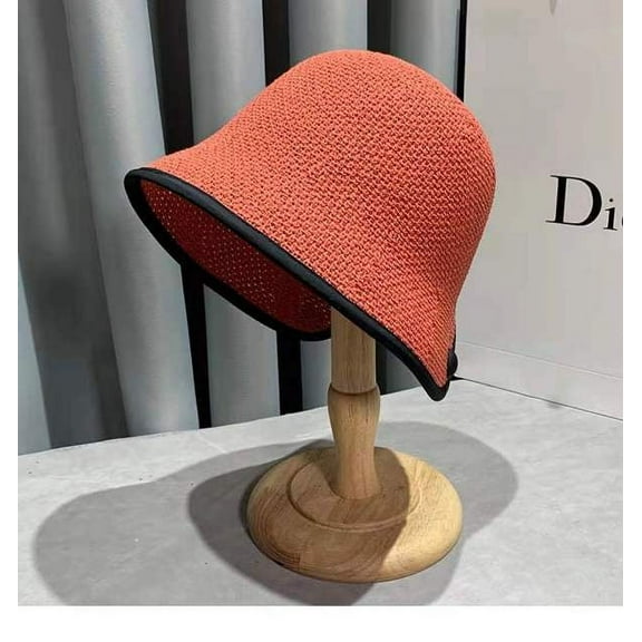 COCOpeaunt New Women Black White Solid Bucket Hat Bob Caps Hip Hop Gorros Women Summer Panama Cap Beach Sun Fishing Boonie Hat Ladies Cap