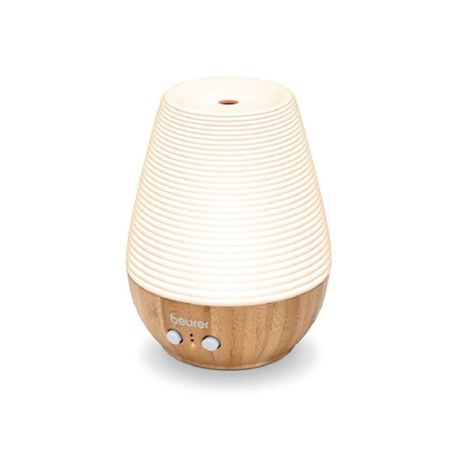 Difusor Aroma Bambú Porcelana Recargable USB Luz LED Beurer Beurer LA40