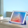thumbnail image 2 of Case for iPad 10.2 Inch 2021/2020 iPad 9th/8th Generation & 2019 iPad 7th Generation with Pencil Holder, Protective Case with Soft TPU Back, Auto Sleep/Wake Cover, 2 of 7