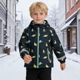 thumbnail image 2 of CAIVO Child Boys Girls Winter Coats Hooded Jacket Wear Kids Thicken Windproof Zipper Warm Outwear Long Sleeve Soft Outerwear, 2 of 6