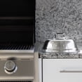 thumbnail image 4 of Outset Stainless Steel Large Cheese Melting Dome for Grill, Griddle, and Stovetop, 10.75" x 5", 4 of 6