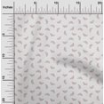 thumbnail image 2 of oneOone Georgette Viscose White Fabric Watermelon Quilting Supplies Print Sewing Fabric By The Yard 42 Inch Wide, 2 of 4