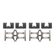 Detroit Axle - Rear Ceramic Brake Pads for Honda CR-V 2005 2006 2007 2008 2009 2010 2011 2012 2013 2014 2015 2016 Crosstour Acura RDX Brakes