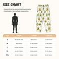 thumbnail image 3 of KLL Womens Lovely Avocado Print Pajama Pants Soft Pajama Bottoms for Women Cozy Lounge Pants, 3 of 5