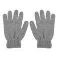 thumbnail image 1 of Guantes de punto para hombre de primavera y otoño, cálidos guantes de lana de hilo acrílico grande, hilo reciclado, Dew 235 finger, 1 of 5