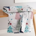 thumbnail image 4 of Levtex Home Christmas Pine Cotton Quilt - Reversible, 4 of 5