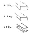 thumbnail image 3 of Piston Ring Set - Cast (Size 060) | Compatible with GM/Chevrolet 348/364 / 400/402 / 425/455 V8 16V Engines, 3 of 3
