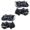 thumbnail image 1 of Par de Faros 300 2015 A 2016 Chrysler Fondo negro TYC ., 1 of 4