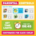 thumbnail image 4 of PBS Kids 7" HD screen Kid-friendly Tablet DVD Player, Green and Blue, 28 oz, 4 of 13