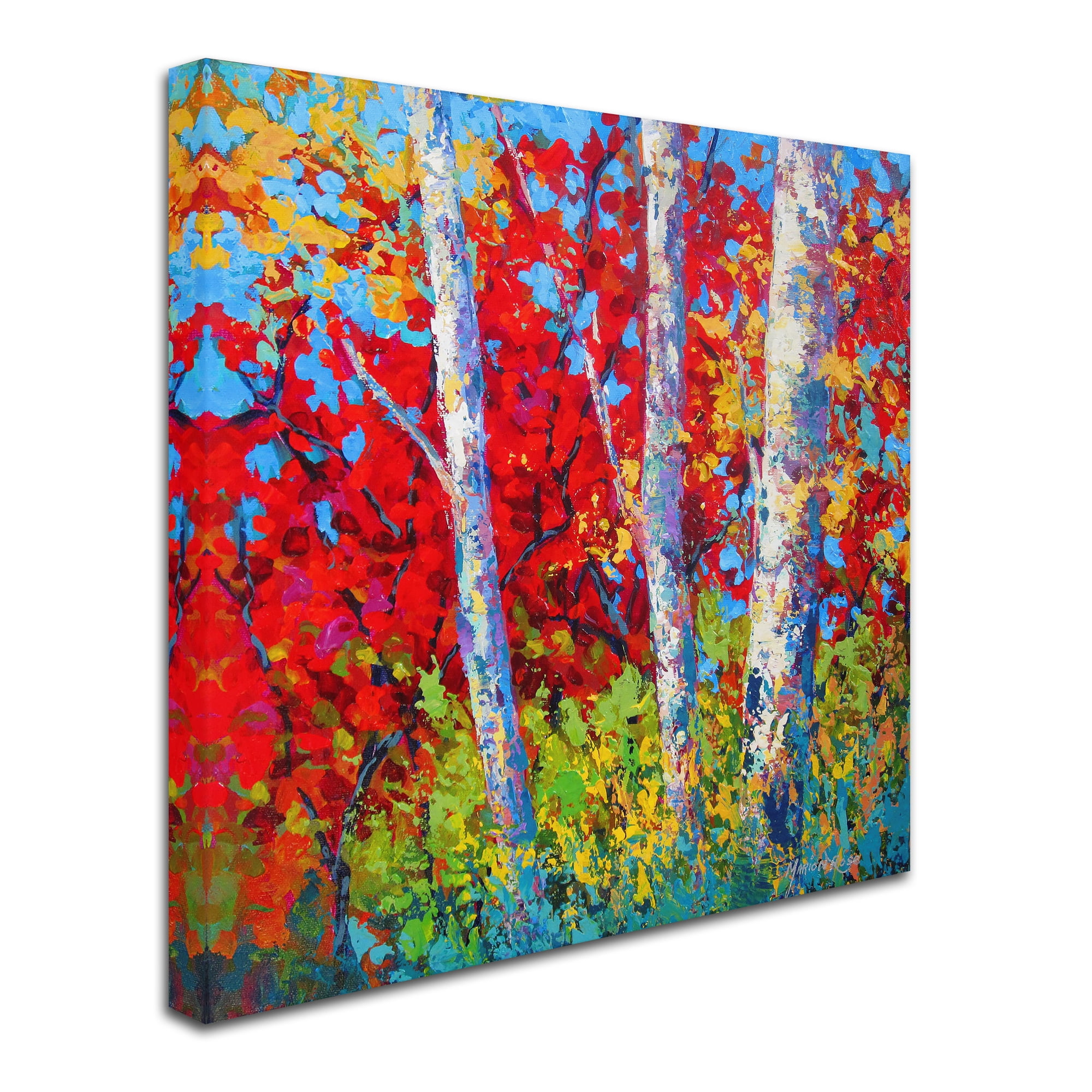 Trademark Fine Art 'Pause' Canvas Art by Marion Rose