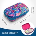 thumbnail image 4 of ZIPIT Swirls Pencil Case, Cute Colorful Pencil Box, 4 of 9