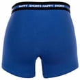 thumbnail image 7 of Happy Shorts Men's Boxer Shorts, 3-Pack - Retro Jersey, Logo Waistband Hawaii L (Large), 7 of 7